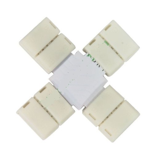 Коннектор соединительный General X-образный для моно ленты 5050 10мм Лента/Лента 10см фото Коннектор соединительный General X-образный для моно ленты 5050 10мм Лента/Лента 10см картинка